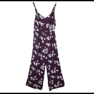 Torrid Size 1 Purple Floral Romper